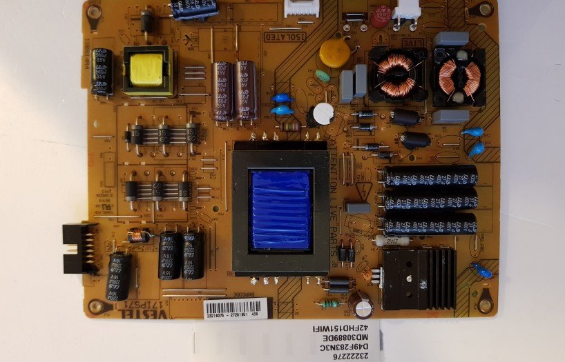 17IPS71 190814R4 23222276 D49F283N3 MD30889DE 42FHD151WIFI