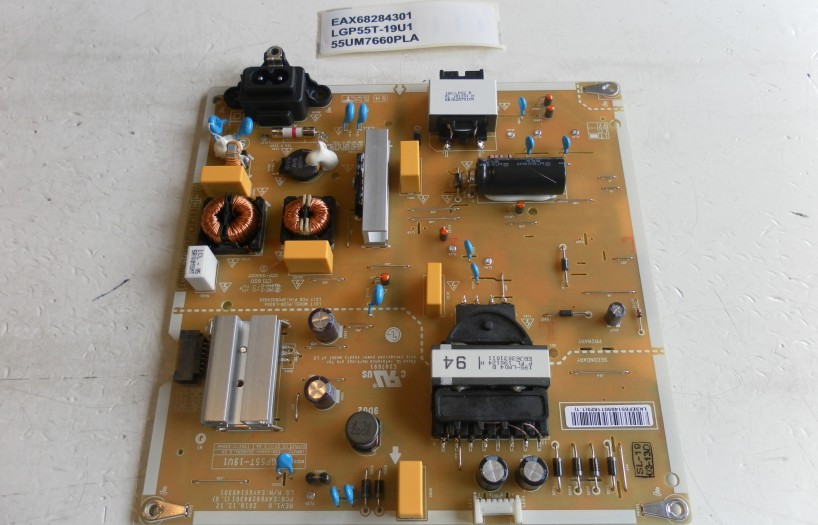 EAX68284301 LGP55T-19U1 55UM7660PLA