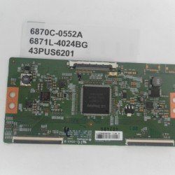 6870C-0552A 6871L-4024BG 43PUS6201