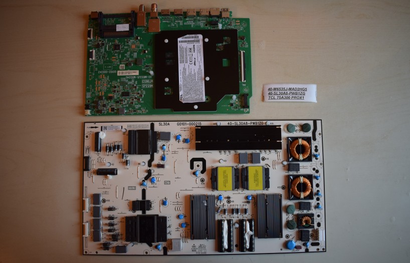 40-M6535J-MAD2HG5 40-SL30A8-PWB1ZG TCL 75A300 PROX1