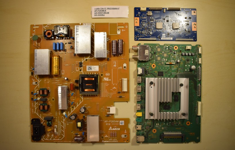 1-009-724-11 YA03169AA-F AP-P265M-B UZ-5550T39C06 KD-50X89J