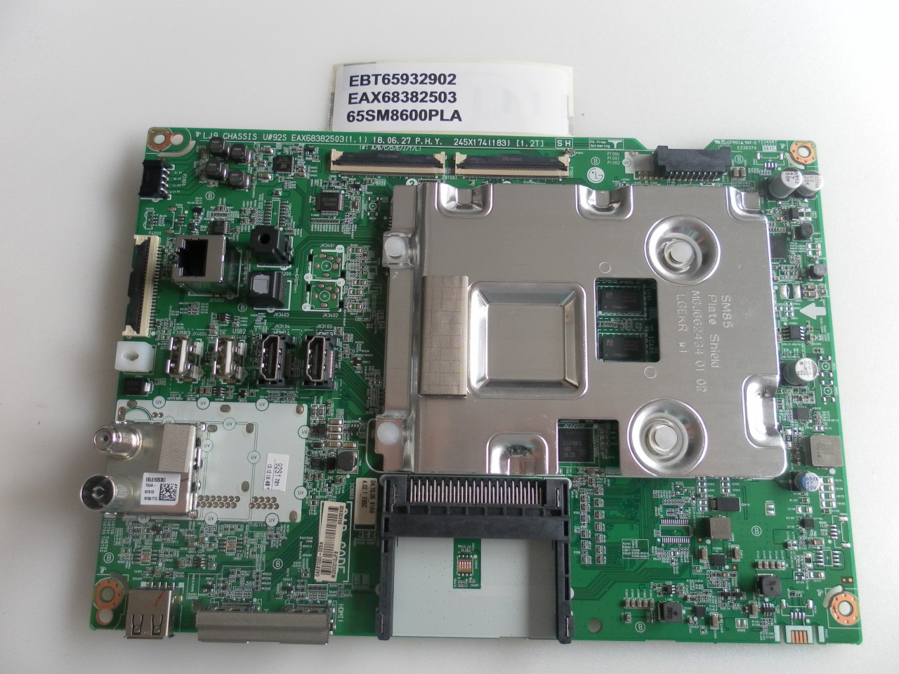 EBT65932902 EAX68382502 65SM8600PLA
