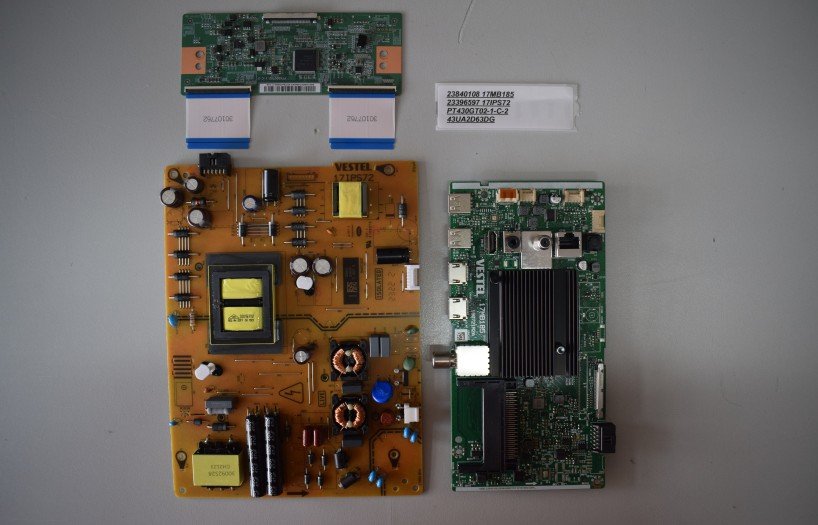 23840108 17MB185 23396597 17IPS72 PT430GT02-1-C-2 43UA2D63DG