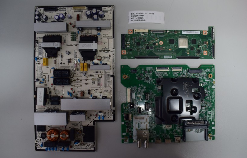 EBU30167702 30125602 EAY65689481 6871L-8093A OLED65B56LA