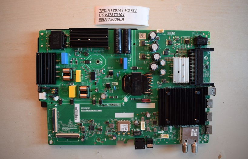TPD.RT2874T.PD781 COV37873101 55UT73006LA