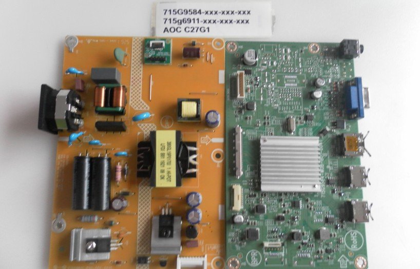 715G9584-XXX-XXX-XXX 715G6911-XXX-XXX-XXX AOC C27G1