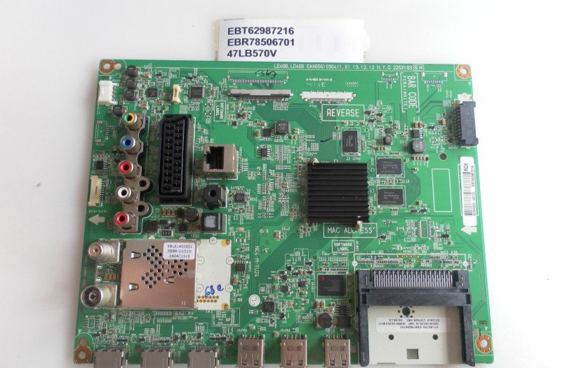 EBT62987216 EBR78506701 47LB570V