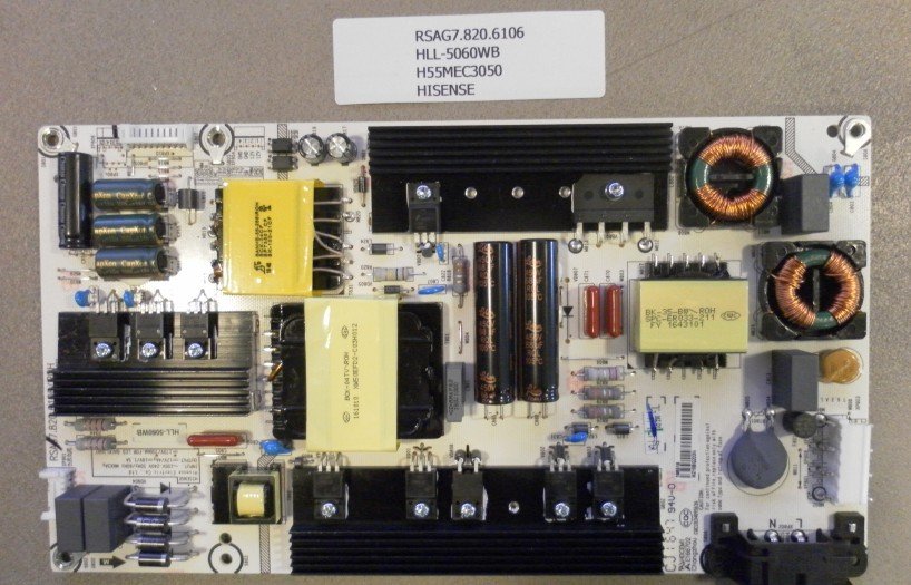 RSAG7.820.6106 HLL-5060WB H55MEC3050 HISENSE 