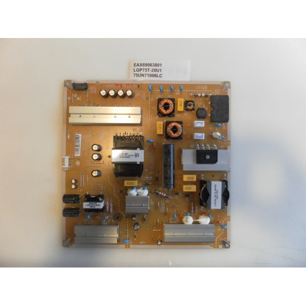 EAX69063801 EAY65769201 LGP75T-20U1 75UN71006LC