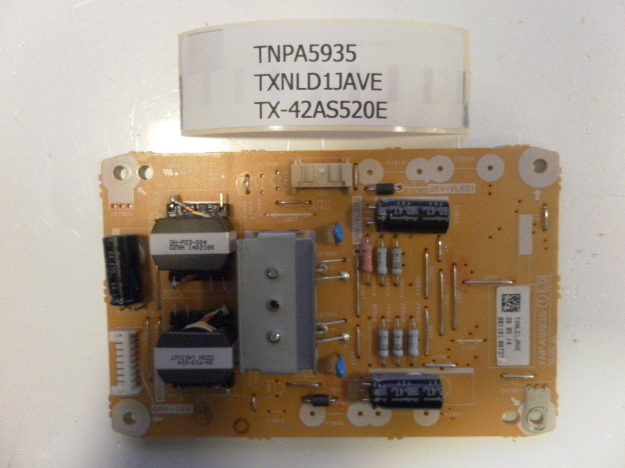 TNPA5935 TXNLD1JAVE TX-42AS520E