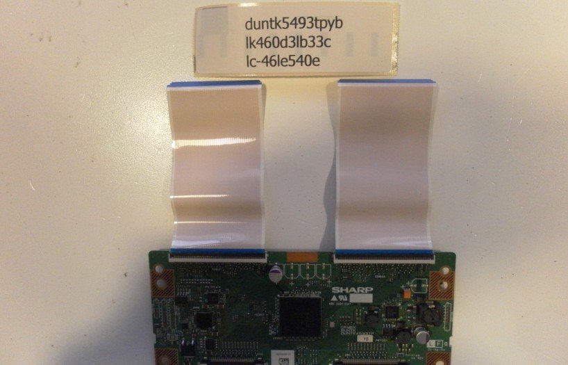 DUNTK5493TPYB LK460D3LB33C LC-46LE540E