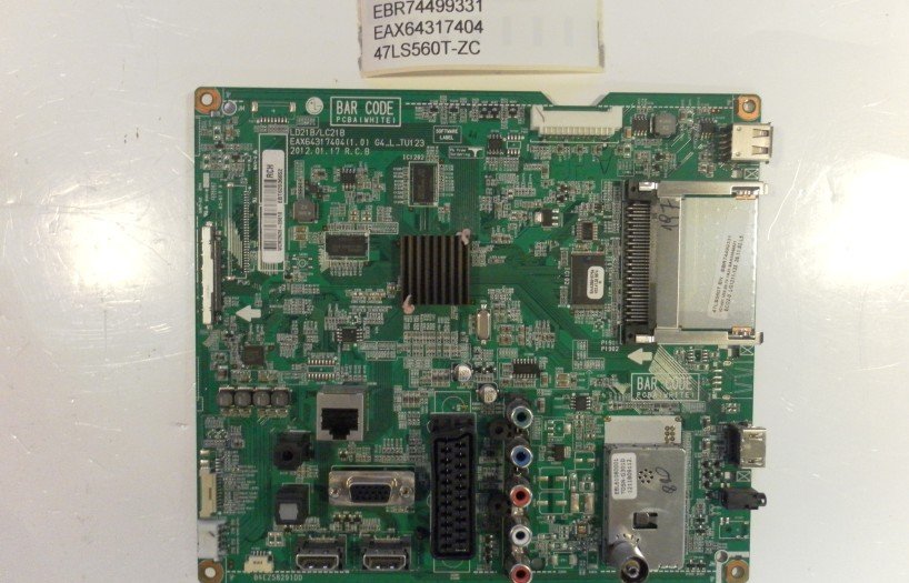 EBR74499331 EAX64317404 47LS560T-ZC
