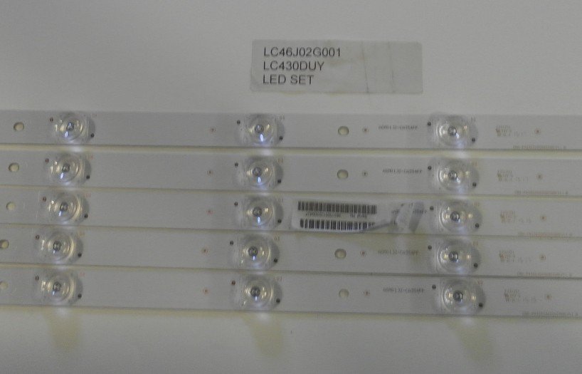 LC46J02Q001 LC430DUY LED SET