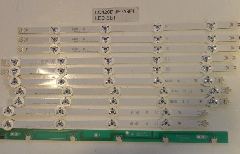 LC420DUF VGF1 LED SET