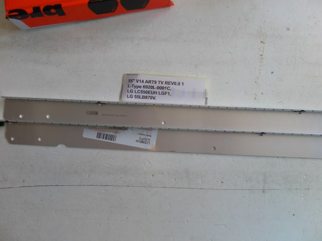 55'' V14 ART9 TV REV0.0 1 L-TYPE 6920L-0001C, LG LC550EUH LGF1, LG 55LB870V
