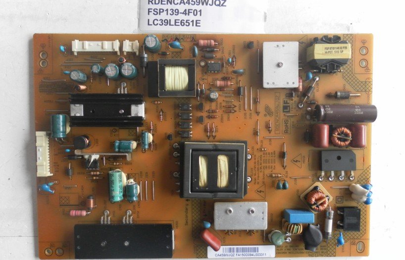 RDENCA459WJQZ FSP139-4F01 LC39LE651E