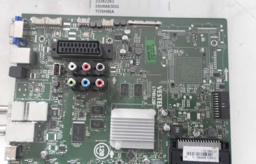 17MB120 23382262 55U6663DG TOSHIBA
