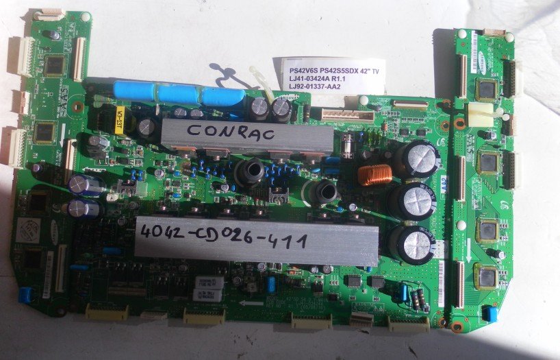 PS42V6S PS42S5SDX 42'' TV LJ41-03424A R1.1 LJ92-01337-AA2