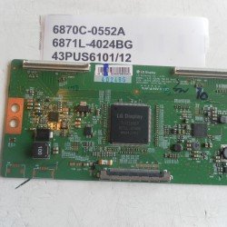 6870C-0552A 6871L-4024BG 43PUS6101 12