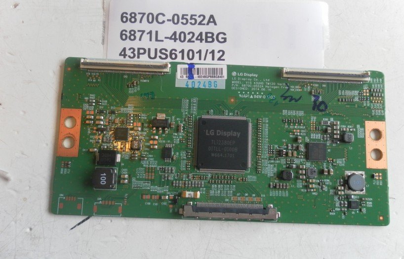 6870C-0552A 6871L-4024BG 43PUS6101 12