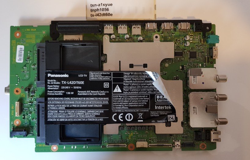 TXN-A1XYUE TNPH1056 TX-L42DT60E