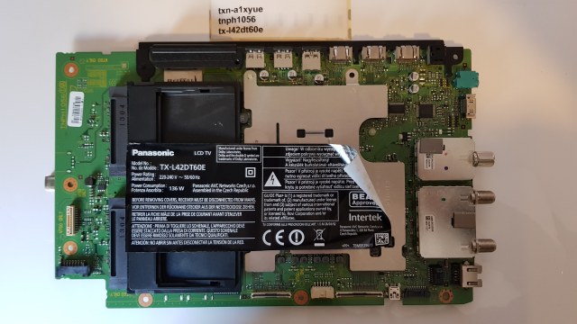 TXN-A1XYUE TNPH1056 TX-L42DT60E
