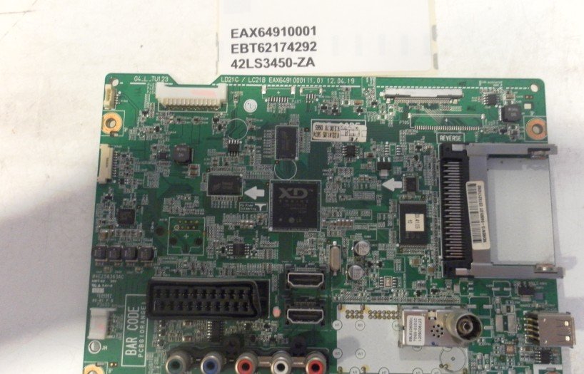 EAX64910001 EBT62174292 42LS3450-ZA