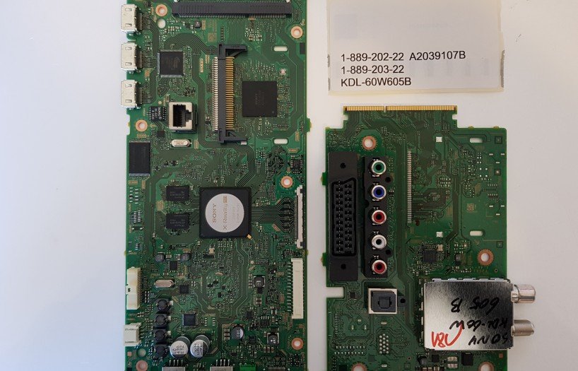 1-889-202-22 A2039107B 1-889-203-22 KDL-60W605B