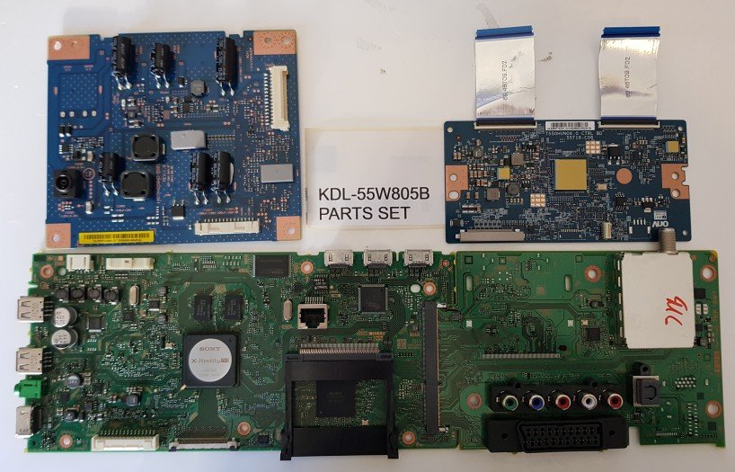 KDL-55W805B PARTSSET