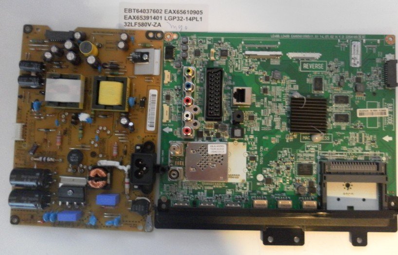 EBT64037602 EAX65610905 EAX65391401 LGP32-14PL1 32LF580V-ZA