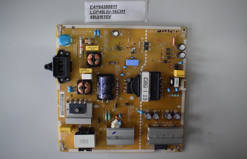 EAY64388811 LGP49LIU-16CH1 49UH610V