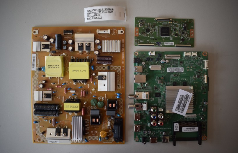 996597201760 715G8709- 996597301185 715G8620- 6871L-4024B 50PUS6262 12