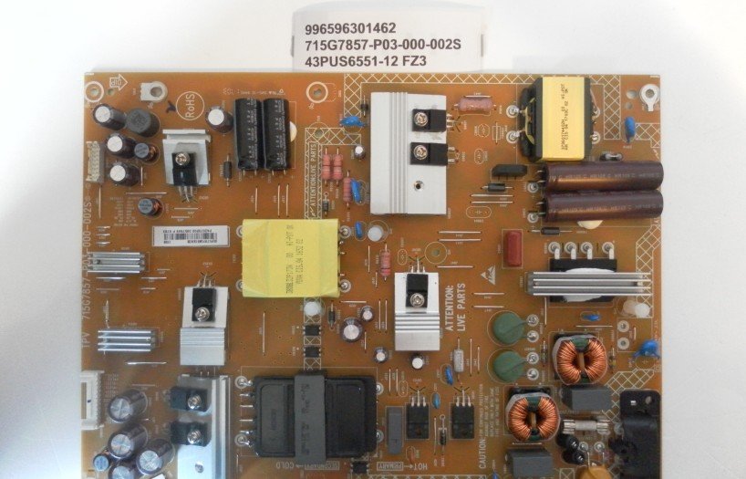 996596301462 715G7857-P03-000-002S 43PUS6551-12 FZ3