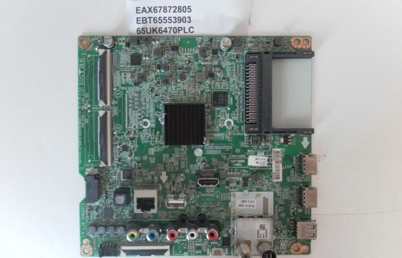 EAX67872805 EBT65553903 65UK6470PLC