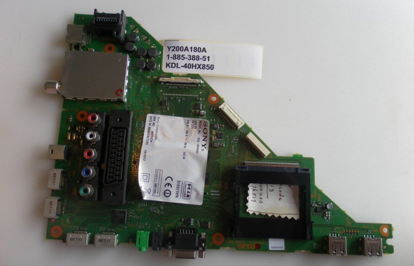 Y200A180A 1-885-388-51 KDL-40HX850