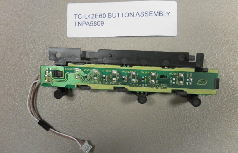 TC-L42E60 BUTTON ASSEMBLY TNPA5809