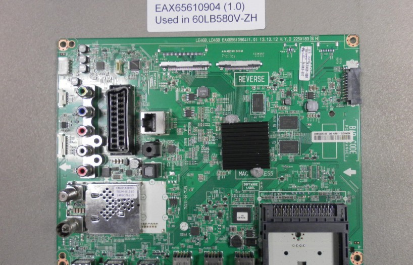 EAX65610904(1.0) USED IN 60LB580V-ZH