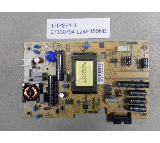 PIECES DETACHEES: Carte d'alimentation Tv Tucson TL2404W180 17IPS61-3 V.1 23151610 - D'occasion en très bon état
