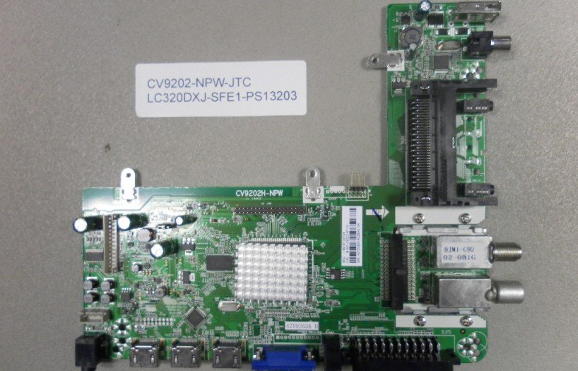 CV9202-NPW-JTC LC320DXJ-SFE1-PS13203