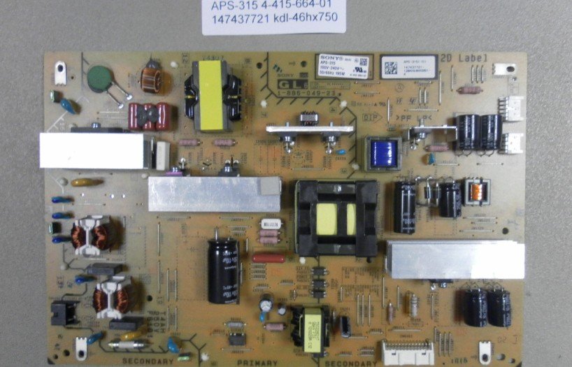 APS-315 4-415-664-01 147437721 KDL-46HX750