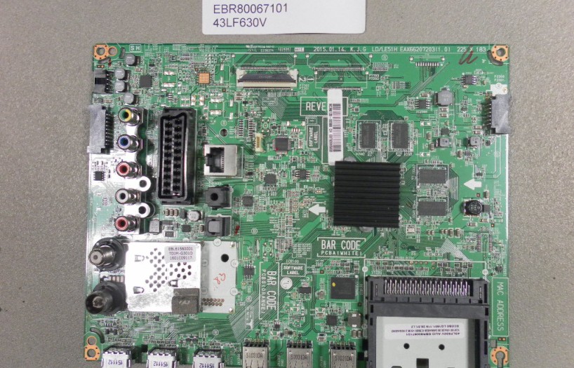 EAX66207203 EBR80067101 43LF630V