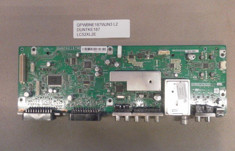 QPWBNE187WJN3 L2 DUNTKE187 LC52XL2E