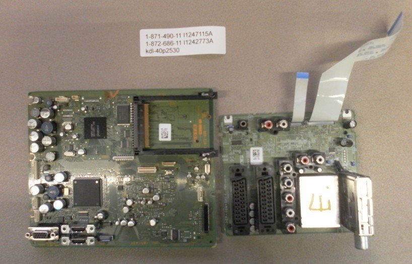 1-871-490-11 I1247115A 1-872-686-11 I1242773A KDL-40P2530