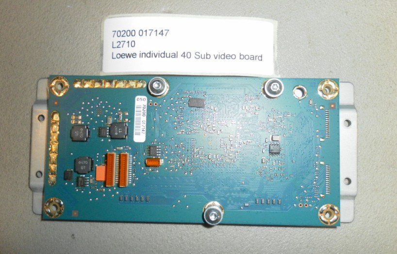 70200 017147 L2710 LOEWE SUB VIDEO BOARD