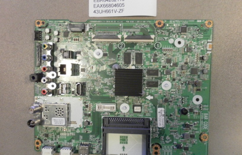EBR64202210 EAX66804605 43UH661V-ZF