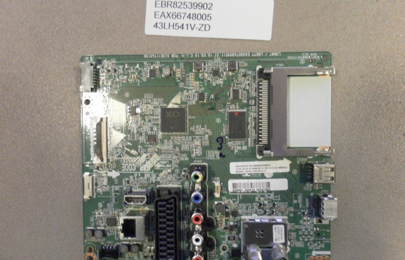EBR82539902 EAX66748005 43LH541V-ZD