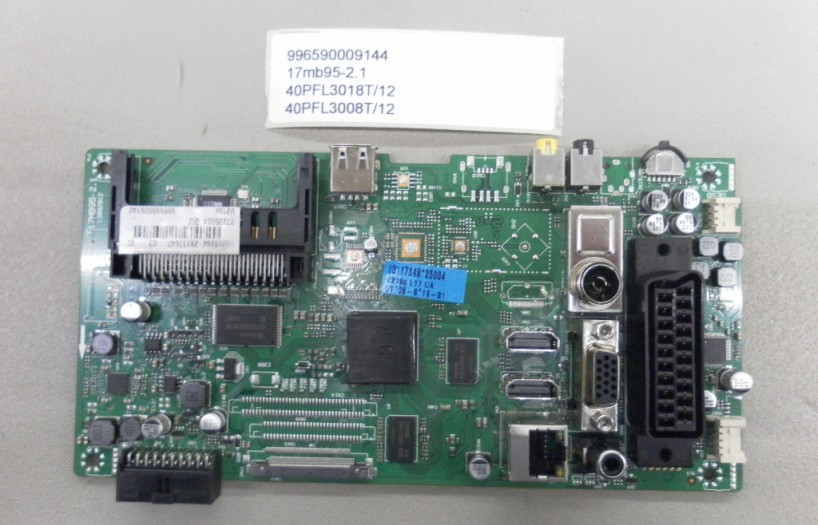 996590009144 17MB95-2.1 40PFL3108T-12 40PFL3008T-12