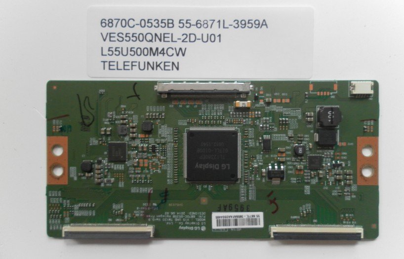 6870C-0535B 55-6871L-3959A VES550QNEL-2D-U01 L55U500M4CW TELEFUNKEN