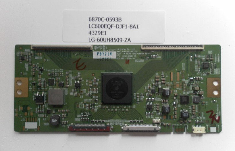 6870C-0593B LC600EQF-DJF1-8A1 4329E1 LG-60UH8509-ZA