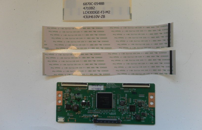 6870C-0548B 4710B2 LC430DGE-FJ-M2 43UH610V-ZB